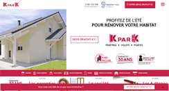 Desktop Screenshot of kpark.fr